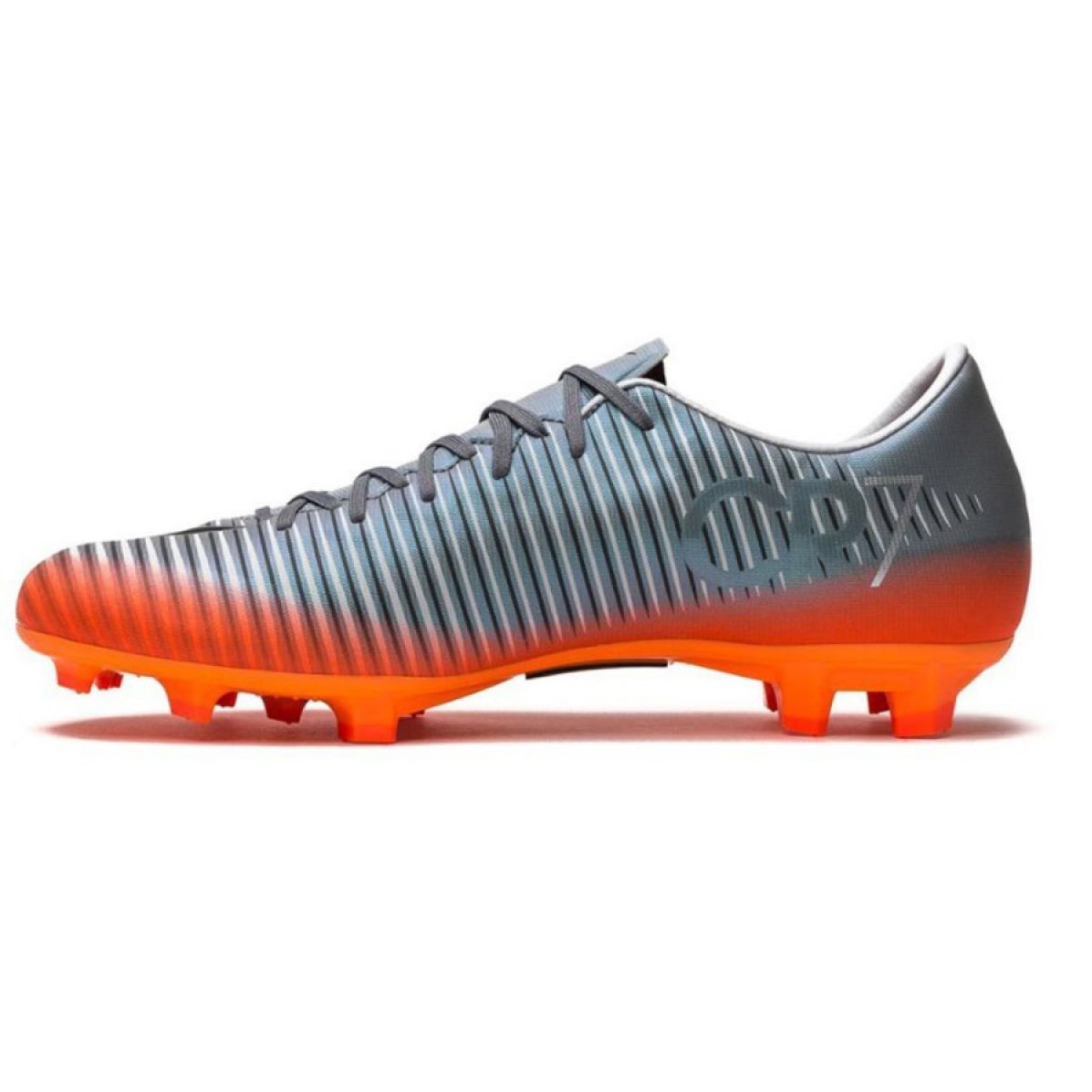 Calzado de fútbol Nike Mercurial Victory Vi CR7 Fg M 852528 001 gris plata gris Calzado de fútbol Nike Mercurial Victory Vi CR7 Fg M 852528 001 gris plata gris