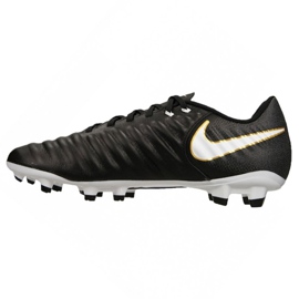 Nike Tiempo Ligera Iv Fg M 897744-002 botas de fútbol negro negro 1