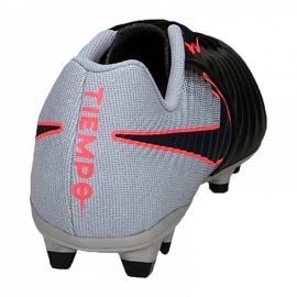 Nike Tiempo Ligera Iv Fg M 897744-004 botas de fútbol multicolor negro 3