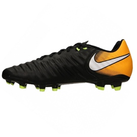 Nike Tiempo Ligera Iv Fg M 897744-008 zapatos de fútbol multicolor negro 3