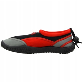 Zapatos de playa de neopreno rojo Aqua-Speed ​​Jr. 2