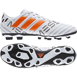 Botas de fútbol Adidas Nemeziz Messi 17.4 FxG M S77199 multicolor blanco 2