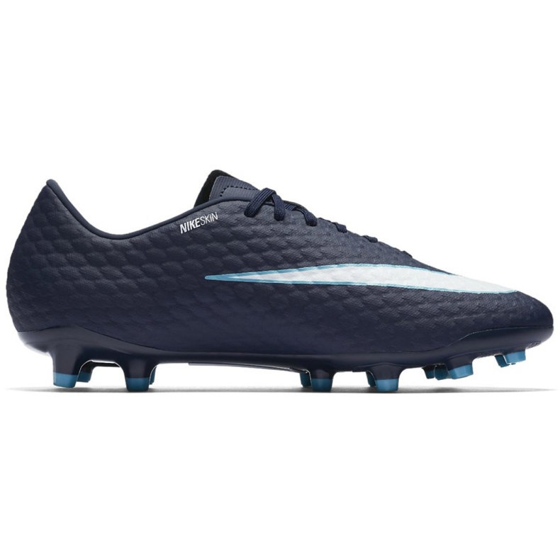 Botas de fútbol Nike Hypervenom Phelon Iii Fg M 852556-414 azul marino azul marino 1