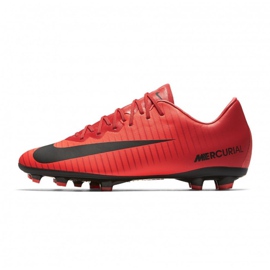 Nike Mercurial Vapor Xi Fg Jr 903594-616 zapatos de fútbol multicolor rojo 1