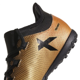 Botas de fútbol Adidas X Tango 17.3 Tf Jr CP9024 dorado dorado 3