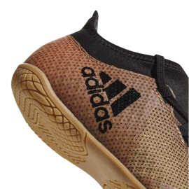 Zapatos de interior adidas X Tango 17.3 In Jr CP9033 negro dorado 2