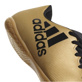 Zapatos de interior adidas X Tango 17.4 In M CP9149 multicolor dorado 2