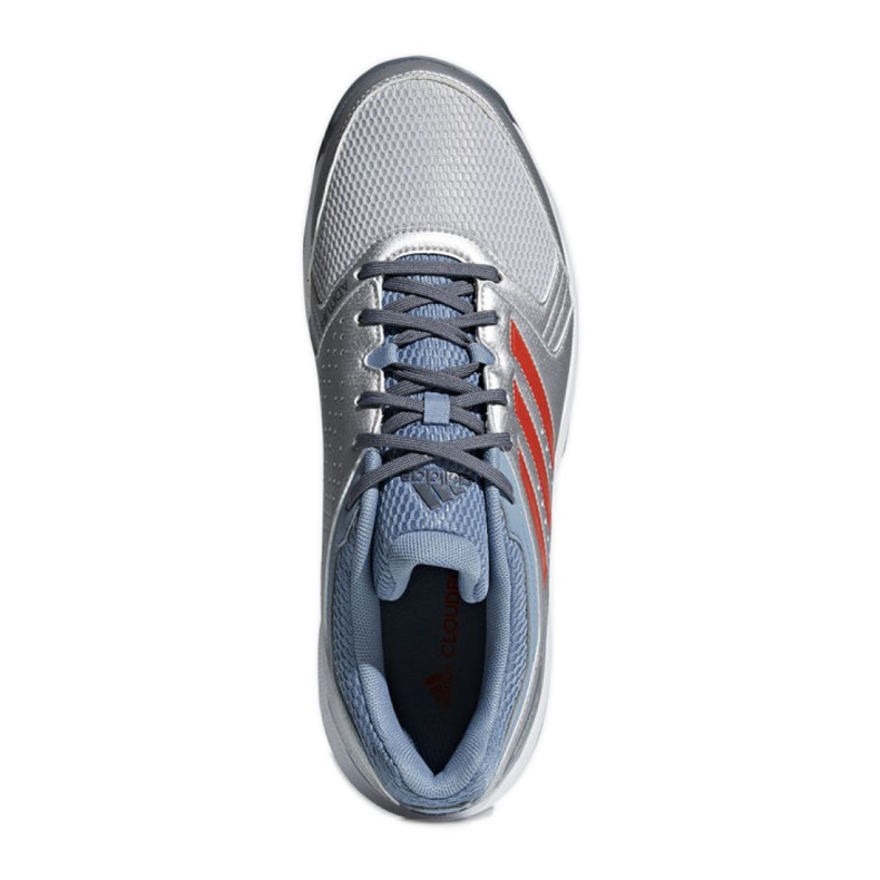 Adidas Essence M BB6342 zapatilla de balonmano azul plata 1