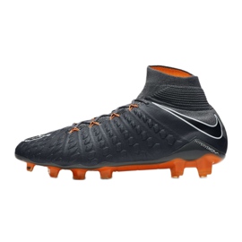Botas de fútbol Nike Hypervenom Phantom 3 Elite Df Fg M AH7270-081 gris gris 1