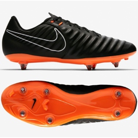 Nike Tiempo Legend 7 Academy M AH7250-080 zapatos de fútbol negro negro 3