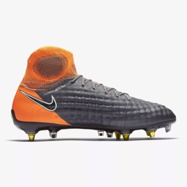 Nike Magista Obra 2 Elite Ac Sg Pro M AH7304-080 zapatos de fútbol gris gris 1