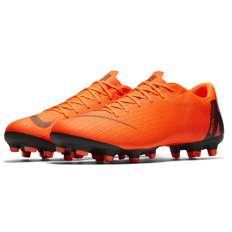 Nike Mercurial Vapor 12 Academy Fg M AH7375-810 zapatos de fútbol multicolor naranja 1