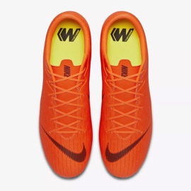 Nike Mercurial Vapor 12 Academy Sg Pro M AH7376-810 zapatos de fútbol naranja naranja 2 Nike Mercurial Vapor 12 Academy Sg Pro M AH7376-810 zapatos de fútbol naranja naranja 2