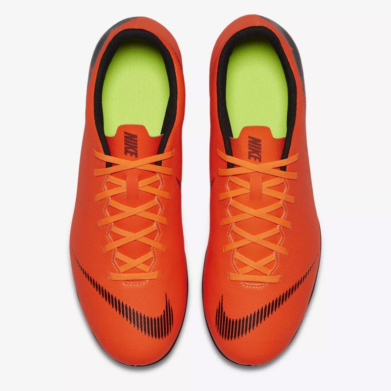 Nike Mercurial Vapor 12 Club M AH7378-810 zapatos de fútbol multicolor rojo 2 Nike Mercurial Vapor 12 Club M AH7378-810 zapatos de fútbol multicolor rojo 2