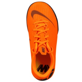 Nike Mercurial VaporX 12 Academy Ps Ic Jr AH7352-810 zapatos de fútbol naranja naranja 1