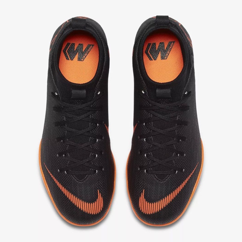 Zapatos de interior Nike Mercurial SuperflyX 6 Academy Gs Ic Jr AH7343-081 naranja negro 2 Zapatos de interior Nike Mercurial SuperflyX 6 Academy Gs Ic Jr AH7343-081 naranja negro 2