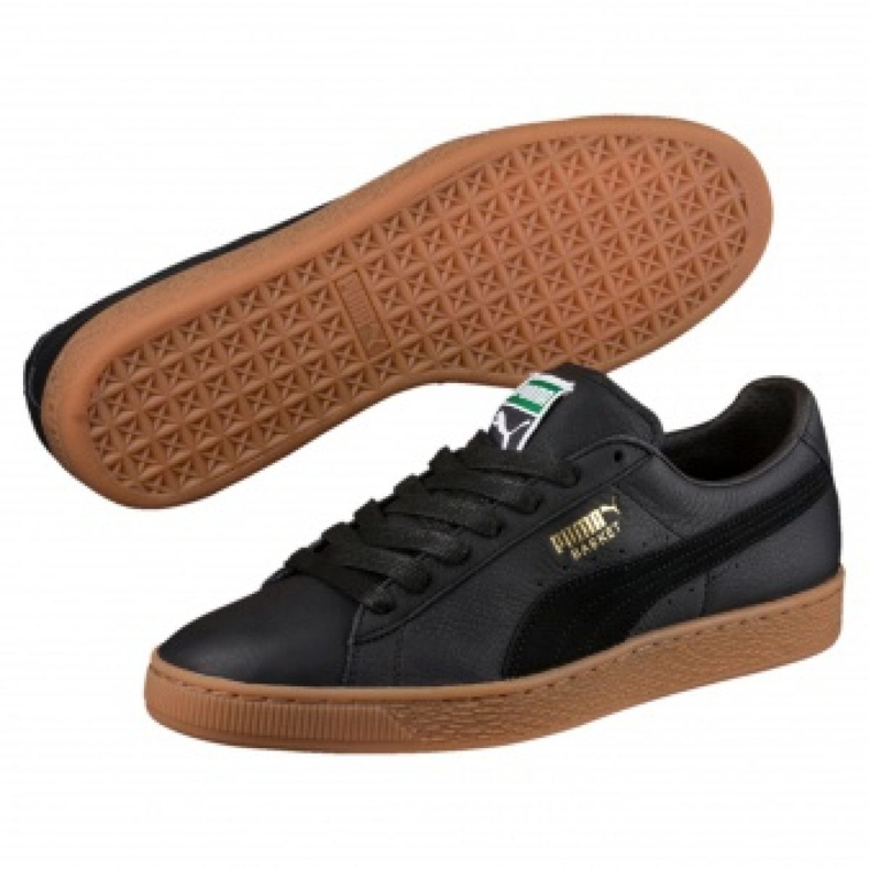 Puma Basket Classic Gum Deluxe M 365366 02 negro 1 Puma Basket Classic Gum Deluxe M 365366 02 negro 1