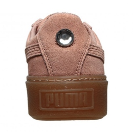 Puma Suede Platform Jewel Jr 365131 01 beige rosado 1