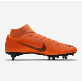 Nike Mercurial Superfly 6 Academy Sg Pro M AH7364-810 zapatos de fútbol multicolor naranja 3