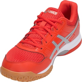 Zapatillas de voleibol Asics Gel Rocket 8 M B706Y-0693 multicolor rosado 2