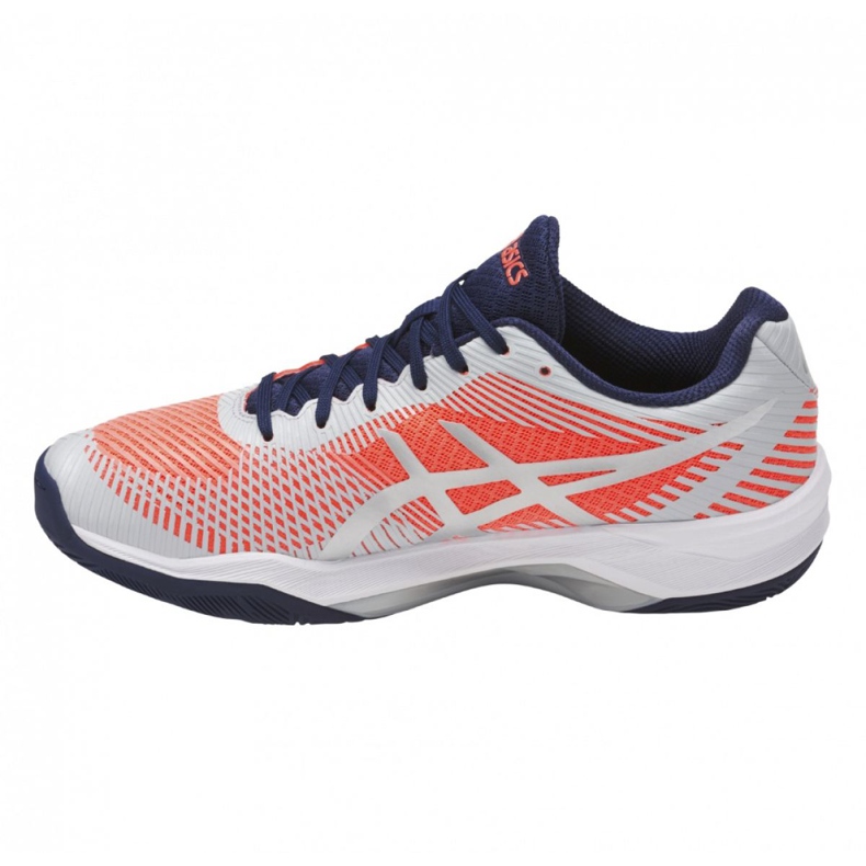 Zapatillas de voleibol Asics Volley Elite Ff W B751N-0696 blanco naranja 1 Zapatillas de voleibol Asics Volley Elite Ff W B751N-0696 blanco naranja 1