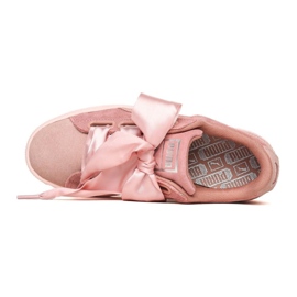 Puma Suede Heart Pebble W 365210 01 rosado 2