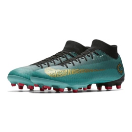 Zapatillas de fútbol Nike Mercurial Superfly 6 Academy M CR7 Mg AJ3541-390 azul azul 3