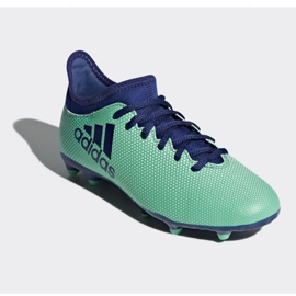 Botas de fútbol adidas X 17.3 Fg Jr CP8993 multicolor azul 3