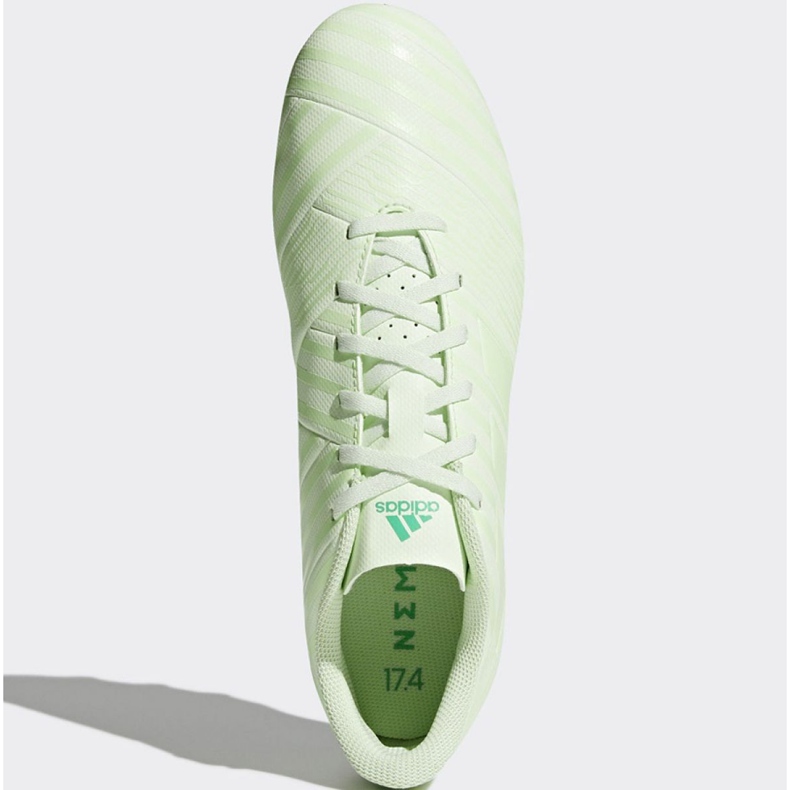 Botas de fútbol Adidas Nemeziz 17.4 FxG M CP9008 blanco blanco 1