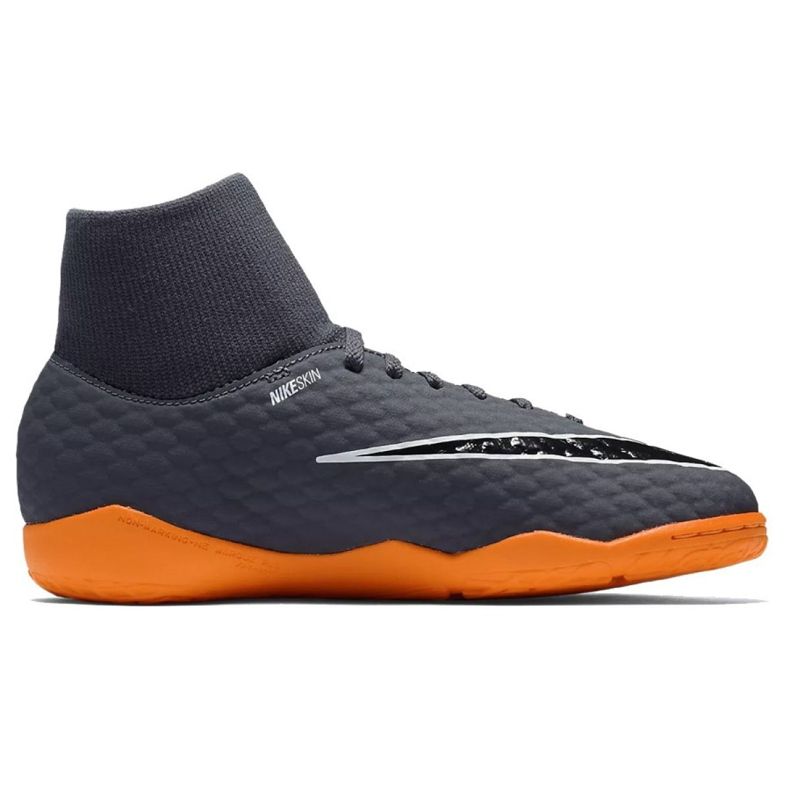 Nike Hyphantomx 3 Academy Df Ic Jr AH7291-081-S gris gris 1 Nike Hyphantomx 3 Academy Df Ic Jr AH7291-081-S gris gris 1