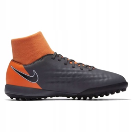 Nike Magista Obrax 2 Academy Df Tf Jr AH7318-080-S zapatos de fútbol gris gris 1 Nike Magista Obrax 2 Academy Df Tf Jr AH7318-080-S zapatos de fútbol gris gris 1
