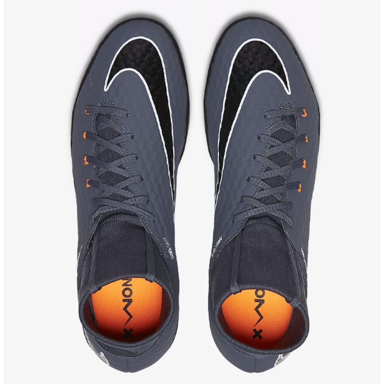 Botas de fútbol Nike Hypervenom PhantomX 3 Academy Df Tf M AH7276-081-S gris gris 2