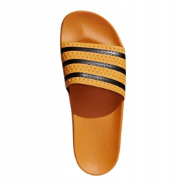 Adidas Originals Adilette Slides U CQ3099 negro naranja 1