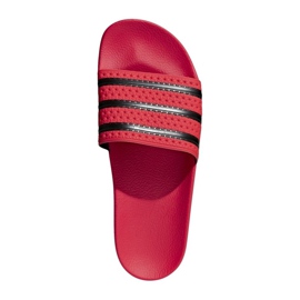 Adidas Originals Adilette Slides U CQ3098 negro rojo 1