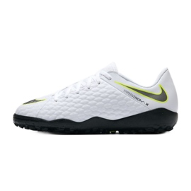 Nike Hypervenom 3 Academy Tf Jr AJ3797-107 zapatilla de fútbol blanco blanco 1 Nike Hypervenom 3 Academy Tf Jr AJ3797-107 zapatilla de fútbol blanco blanco 1