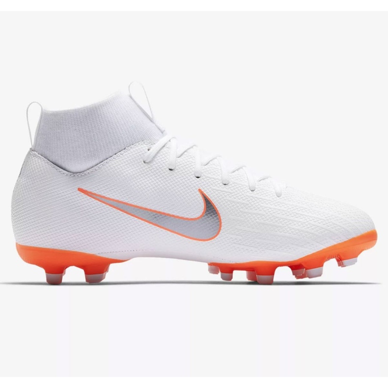 Nike Mercurial Superfly 6 Academy Gs Mg Jr AH7337-107 zapatos de fútbol multicolor blanco 1