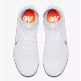 Nike Mercurial Superfly 6 Academy Gs Mg Jr AH7337-107 zapatos de fútbol multicolor blanco 2