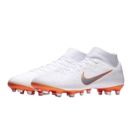 Nike Mercurial Superfly 6 Academy Mg M AH7362-107 zapatos de fútbol blanco blanco 3