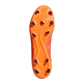 Botas de fútbol adidas Nemeziz 18.2 Fg M DA9580 multicolor naranja 2
