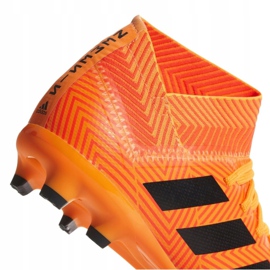 Las botas de fútbol adidas Nemeziz 18.3 Fg Jr DB2352 multicolor naranja 2 Las botas de fútbol adidas Nemeziz 18.3 Fg Jr DB2352 multicolor naranja 2