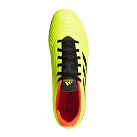 Botas de fútbol adidas Predator 18.4 FxG M DB2005 multicolor amarillo 2