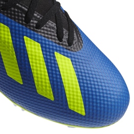 Botas de fútbol Adidas X 18.3 Fg M DA9335 azul multicolor 3