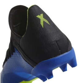 Botas de futbol Adidas X 18.3 Fg Jr DB2416 azul marino azul 3