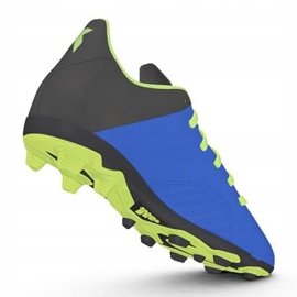 Botas de fútbol adidas X 18.4 FxG Jr DB2419 multicolor azul 2 Botas de fútbol adidas X 18.4 FxG Jr DB2419 multicolor azul 2