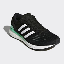 Zapatillas running adidas Boston 6 W BB6421 negro verde 3