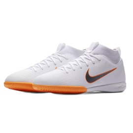 Zapatos de interior Nike Mercurial SuperflyX 6 Academy Gs Ic Jr AH7343-107 blanco blanco 3