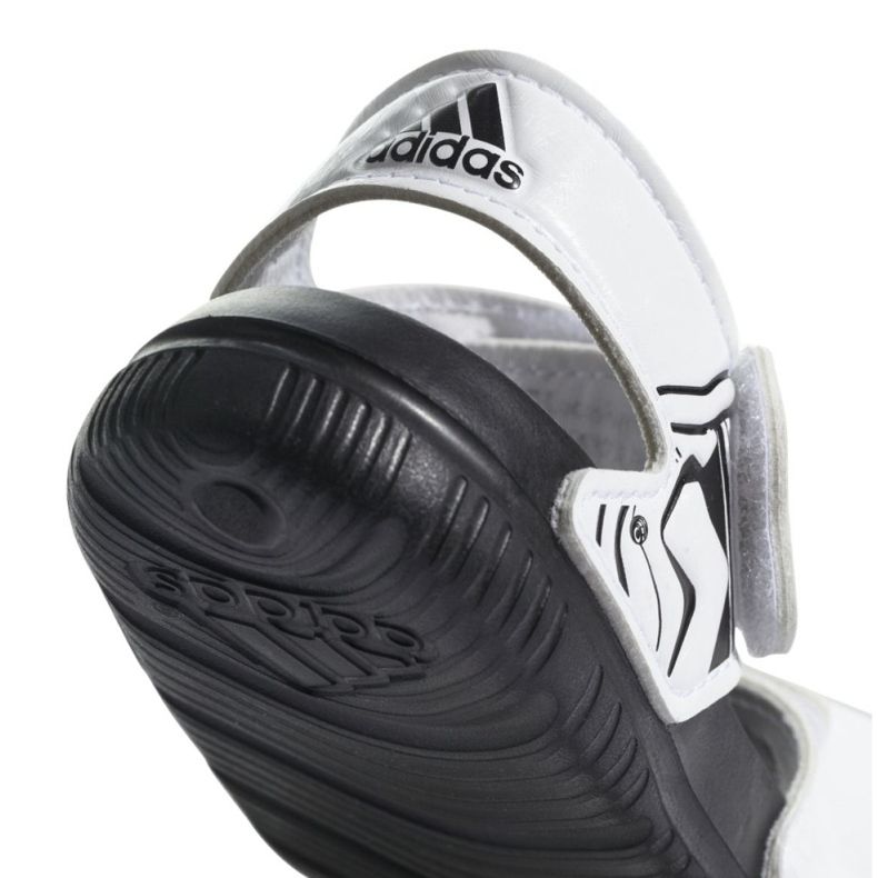 Sandalias adidas Star Wars AltaSwim Jr CQ0128 blanco negro 2