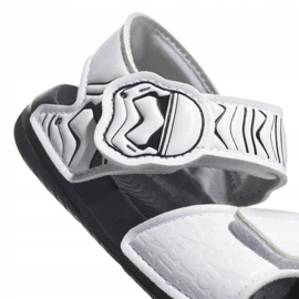 Sandalias adidas Star Wars AltaSwim Jr CQ0128 blanco negro 3