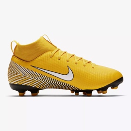 Nike Mercurial Superfly 6 Academy Mg Jr AO2895-710 zapatos de fútbol multicolor amarillo 1