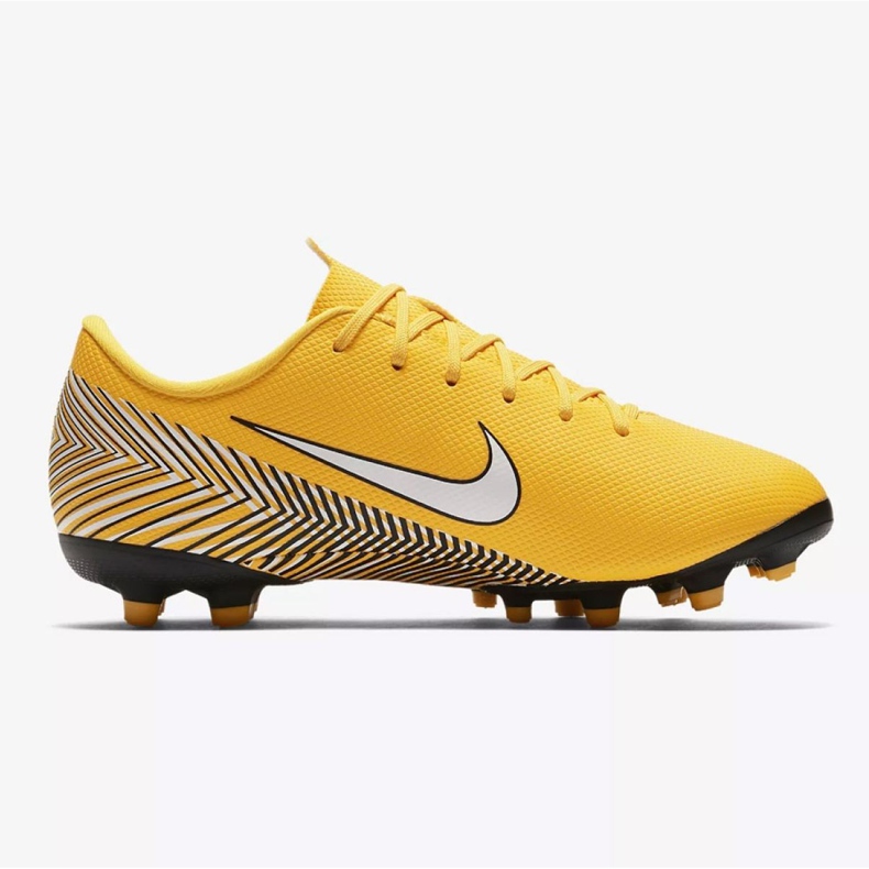 Nike Mercurial Vapor 12 Academy Neymar Mg Jr AO2896-710 zapatos de fútbol multicolor amarillo 1 Nike Mercurial Vapor 12 Academy Neymar Mg Jr AO2896-710 zapatos de fútbol multicolor amarillo 1